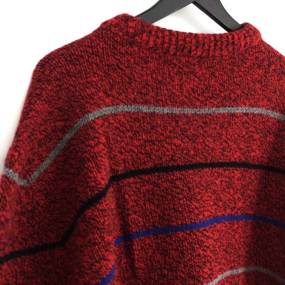 Vintage EDDIE BAUER Wool Blend Grandpa Sweater - Picture 5 of 7